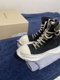 Rick Owens DRKSHDW アブストラクト レザースニーカー - メルカリ