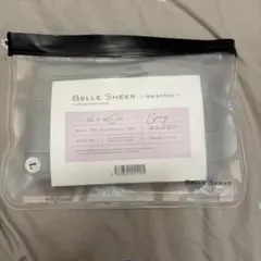 BELLE SHEER RIB-STITCH 着圧ソックス