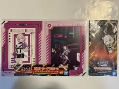 一番くじ ホロライブ　猫又おかゆ　ラバーストラップ　ポストカード