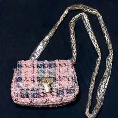 新品★Samantha Vega ノベルティ ツイード ミニバッグ サマンサベガのサムネイル