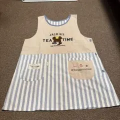 新品未使用品 くまのがっこう 保育士 幼稚園 エプロン