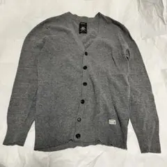 DIESEL ディーゼル ニット カーディガン ボタンダウン グレー Sのサムネイル