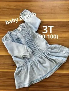 baby B'gosh デニム風 ワンピース 3T