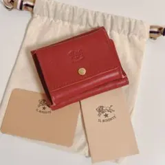 IL BISONTE イルビゾンテ ミニ財布 三つ折り コンパクトウォレット