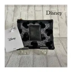 【新品タグ付き】ディズニー ミッキー メッシュミニポーチ ブラック キャンドゥ