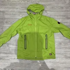 MAMMUT マウンテンパーカー ライトグリーン　美品のサムネイル