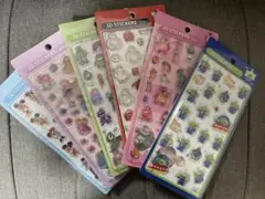 ディズニー 3D ステッカー 硬い 立体 ぷくぷく ぷっくり シール