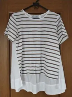 B:MING by BEAMS ボーダー切替Tシャツのサムネイル