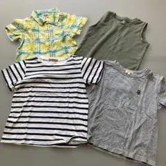 120cmくらい夏物まとめ　Tシャツ　ハッシュアッシュHusHusH 男の子のサムネイル