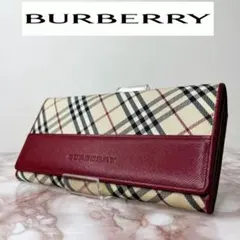 50【未使用級】BURBERRY 二つ折り財布　 長財布のサムネイル