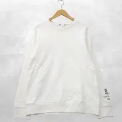 Y-3 ニュークラシック クルーネック ロゴ刺繍 スウェット セーター Mのサムネイル