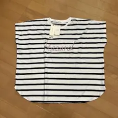 お値下げ　♦︎新品♦︎ロゴボーダーTシャツのサムネイル