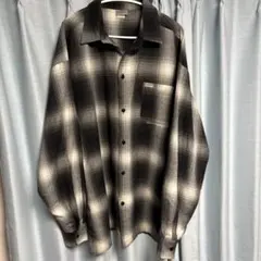 caltop キャルトップネルシャツ チカーノ black×ivory US規格