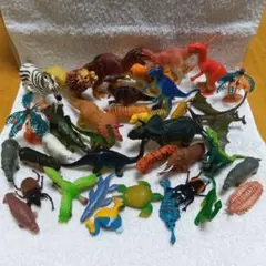 恐竜 動物 フィギュア 34体セット まとめ売り