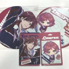 にじさんじ　ローレン　if we were ラウンドカード　フォト風カード　4点