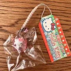 青森限定 弘前桜バージョン ハローキティ 根付けストラップ - メルカリ