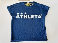 ATHLETA ネイビー シャツ 130サイズ