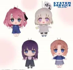 上伊那ぼたん 酔へる姿は百合の花 ふぁぶぬい マスコット 4個セット