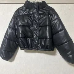 は*る様 黒のショートダウンジャケット