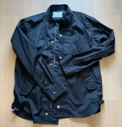 ブラックコムデギャルソン24aw ジッパーシャツ - メルカリ