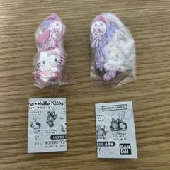 メゾピアノ　ハローキティ　カプセルラバーマスコット　エンジェルベリエ　ガチャ