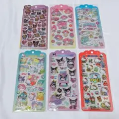 ［正規品］うるちゅるポップシール　日焼け　サンリオ ドロップジュエリーシール