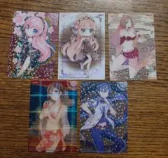 巡音ルカ　MEIKO　KAITO　クリアカードコレクション