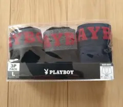 PLAYBOY ボクサーブリーフ 3Pセット Lサイズ