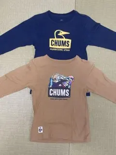 チャムス CHUMS 長袖カットソー 2枚セット 140サイズ ロンT