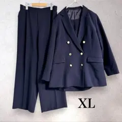 GeeRA 「aller bien」着回しベスト＆ジャケットセットスーツ LL