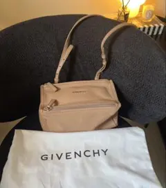 美品】Givenchy Pandora Mini ダークベージュ - メルカリ