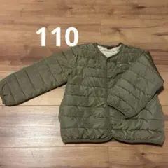 キルティングジャケット　カーキ　アウター