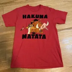 Disney ライオンキング Tシャツ Mサイズ / ティモン プンバァ