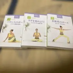 ヨガDVD 3枚セット