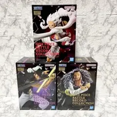 ワンピース BATTLE RECORD COLLECTION ルフィ 3種セット