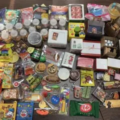 食品ミニチュアカプセルトイ約79個セット＋おまけ