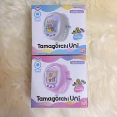 Tamagotchi Uni たまごっちユニ プリズムホワイト オーロラピンク