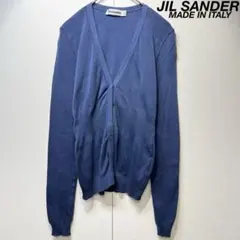 希少 JIL SANDER 上質 スナップ デザイン ニット カーディガン 36のサムネイル