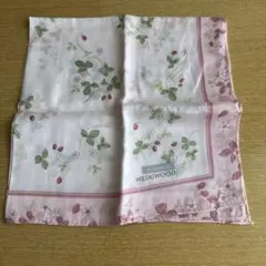 【新品】WEDGWOOD ウェッジウッド ハンカチ ワイルドストロベリーのサムネイル