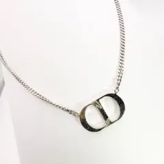 2970 人気✨　Dior　ネックレス　AG925 CD ロゴ　希少　刻印