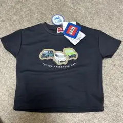 キッズ服 100cm トミカTシャツ DRY素材