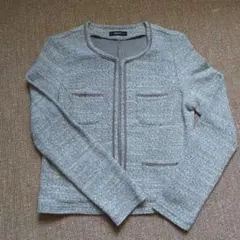 COMME CA ISM ノーカラージャケット Fのサムネイル