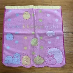 すみっコぐらし ミニタオル ピンク