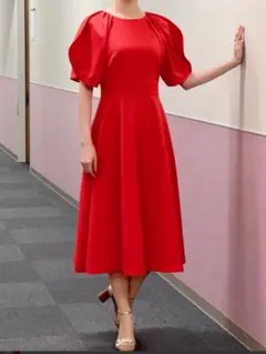 CORCOVADO ボリュームスリーブワンピース S 美品 コルコバードのサムネイル