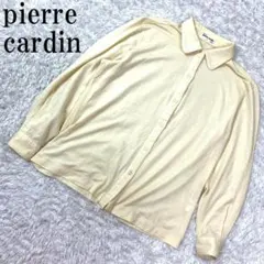 pierre cardin 長袖シャツ クリームホワイト L B873のサムネイル