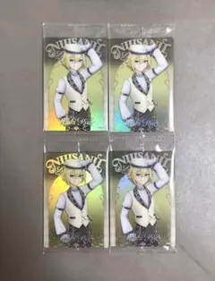 にじさんじ ウエハース 卯月コウ 4枚セット オマケ付