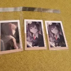 【東雲絵名　エピカ　箔押し】3枚セット