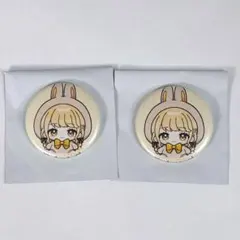 学園アイドルマスター 藤田ことね ミニ缶バッジ 2個 GiGO ポップアップ特典