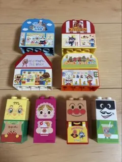 アンパンマン　キャラクター　ブロックセット