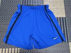 NIKE 00s 黒タグ ショートパンツ 青 L